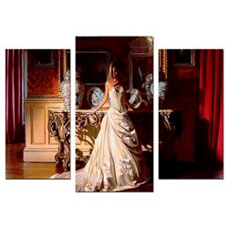 Модульная картина на стекле - m-002430 - Модульная картины, Репродукции, Декоративные панно, Декор стен