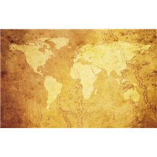 Картина на холсте по фото Модульные картины Печать портретов на холсте Географическая карта - Фотообои винтаж