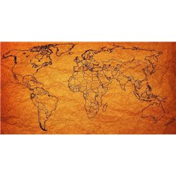 Географическая карта - Фотообои карта мира - Модульная картины, Репродукции, Декоративные панно, Декор стен