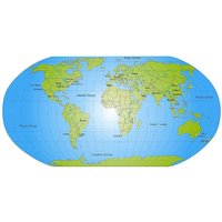 Портреты картины репродукции на заказ - Столицы - Фотообои карта мира
