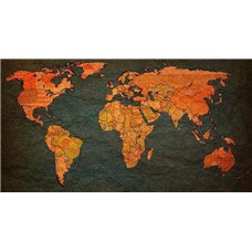 Картина на холсте по фото Модульные картины Печать портретов на холсте Флаги - Фотообои карта мира
