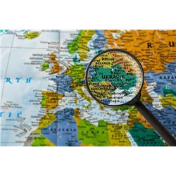 Украина на карте - Фотообои карта мира - Модульная картины, Репродукции, Декоративные панно, Декор стен