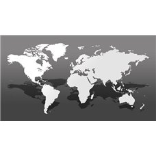 Картина на холсте по фото Модульные картины Печать портретов на холсте 3д карта - Фотообои карта мира