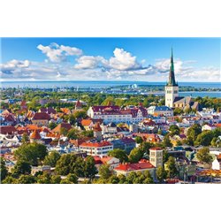 Портовый город - Фотообои Старый город - Модульная картины, Репродукции, Декоративные панно, Декор стен