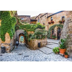 Дом с аркой - Фотообои Старый город - Модульная картины, Репродукции, Декоративные панно, Декор стен