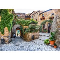 Дом с аркой - Фотообои Старый город
