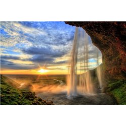 Исландия - Фотообои Расширяющие пространство - Модульная картины, Репродукции, Декоративные панно, Декор стен