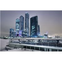 Портреты картины репродукции на заказ - Северная Башня - Фотообои Современный город|Москва