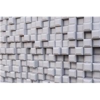 Портреты картины репродукции на заказ - Серые кубы 3d - Фотообои Фоны и текстуры