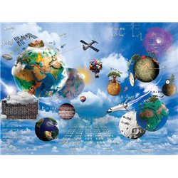 Развивающий рисунок - Фотообои детские - Модульная картины, Репродукции, Декоративные панно, Декор стен