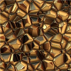 Золотые слитки - 3D фотообои - Модульная картины, Репродукции, Декоративные панно, Декор стен