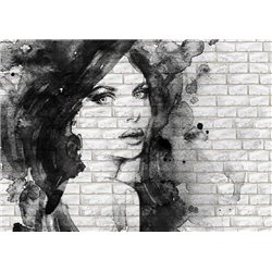 Портрет - Фотообои акварель - Модульная картины, Репродукции, Декоративные панно, Декор стен