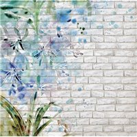 Абстрактный рисунок - Фотообои акварель
