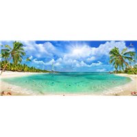 Портреты картины репродукции на заказ - Морская панорама - Фотообои Море