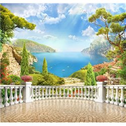 Дорога к морю - Фотообои Фрески|Фрески на кухню - Модульная картины, Репродукции, Декоративные панно, Декор стен