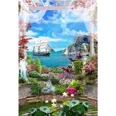 Картина на холсте по фото Модульные картины Печать портретов на холсте Корабль - Фотообои Фрески|Фрески на кухню