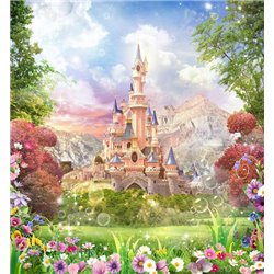 Замок-сказка - Фотообои детские|для девочки - Модульная картины, Репродукции, Декоративные панно, Декор стен