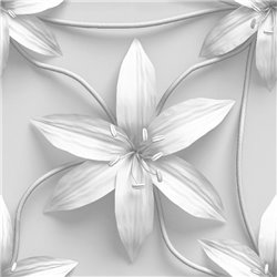 Лилия 3д - 3D фотообои - Модульная картины, Репродукции, Декоративные панно, Декор стен