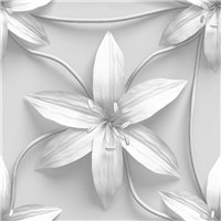 Портреты картины репродукции на заказ - Лилия 3д - 3D фотообои