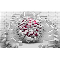 Кирпичная стена - 3D фотообои