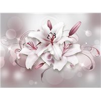 Портреты картины репродукции на заказ - Лилии - 3D фотообои