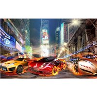 Портреты картины репродукции на заказ - Спортивные авто - Фотообои детские