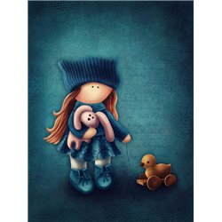Любимые игрушки - Фотообои детские - Модульная картины, Репродукции, Декоративные панно, Декор стен