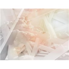 Картина на холсте по фото Модульные картины Печать портретов на холсте Колонны в облаках - 3D фотообои