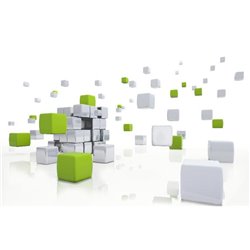 Кубы - 3D фотообои|3D фигуры - Модульная картины, Репродукции, Декоративные панно, Декор стен