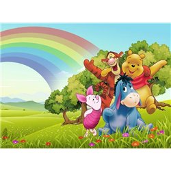 Винни Пух и его друзья на поляне - Фотообои детские - Модульная картины, Репродукции, Декоративные панно, Декор стен