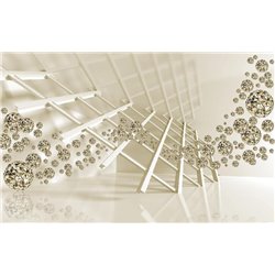 Блестящие сферы - 3D фотообои|3D фигуры - Модульная картины, Репродукции, Декоративные панно, Декор стен