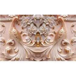 Райские птицы - 3D фотообои|3D цветы - Модульная картины, Репродукции, Декоративные панно, Декор стен