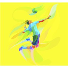 Картина на холсте по фото Модульные картины Печать портретов на холсте Футболист - Дизайнерские