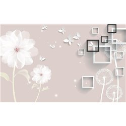 Рамки на стене - 3D фотообои - Модульная картины, Репродукции, Декоративные панно, Декор стен