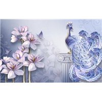 Прекрасный павлин - 3D фотообои