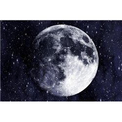 Звёзды вокруг планеты - Фотообои Космос - Модульная картины, Репродукции, Декоративные панно, Декор стен