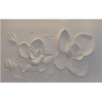 Портреты картины репродукции на заказ - Цветочный декор на стене - 3D фотообои