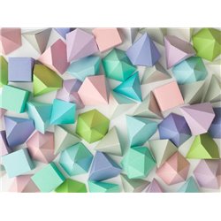 Цветные коробочки - 3D фотообои|3D фигуры - Модульная картины, Репродукции, Декоративные панно, Декор стен