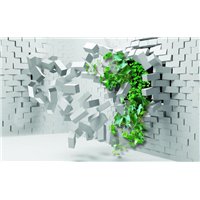Портреты картины репродукции на заказ - Разрушение - 3D фотообои|3Д обои на кухню