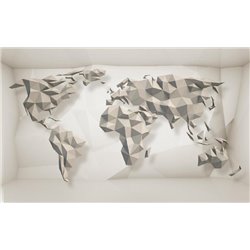 Объёмная 3d карта - 3D фотообои|3Д обои для зала - Модульная картины, Репродукции, Декоративные панно, Декор стен