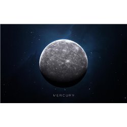 Меркурий - Фотообои Космос - Модульная картины, Репродукции, Декоративные панно, Декор стен