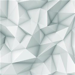 Белая абстракция - 3D фотообои|3D паттерн - Модульная картины, Репродукции, Декоративные панно, Декор стен