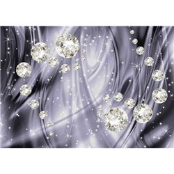Серое сияние - 3D фотообои|3Д обои для зала - Модульная картины, Репродукции, Декоративные панно, Декор стен