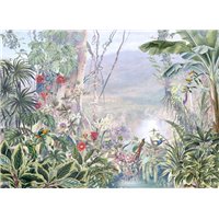 Портреты картины репродукции на заказ - Утро в тропиках - Фотообои Арт
