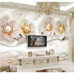 Цветы из стекла - 3D фотообои|3D цветы - Модульная картины, Репродукции, Декоративные панно, Декор стен