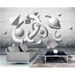 Объемные фигуры - 3D фотообои|3D фигуры - Модульная картины, Репродукции, Декоративные панно, Декор стен