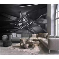 Портреты картины репродукции на заказ - Осколки - 3D фотообои|3D расширяющие пространство