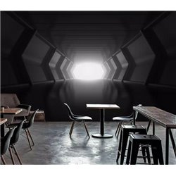 Ангар - 3D фотообои|3D расширяющие пространство - Модульная картины, Репродукции, Декоративные панно, Декор стен