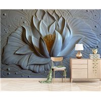 Портреты картины репродукции на заказ - Кувшинка - 3D фотообои|3D цветы