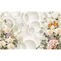 Портреты картины репродукции на заказ - Букеты роз - 3D фотообои|3D цветы